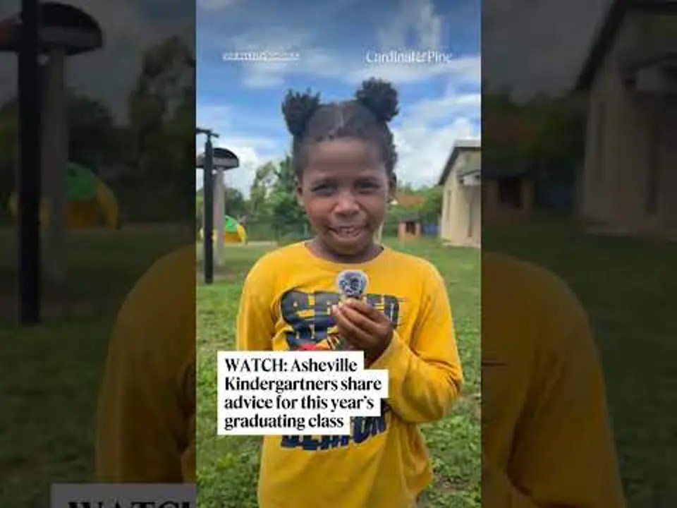 Video: Asheville kids pass along advice to graduating North Carolina students