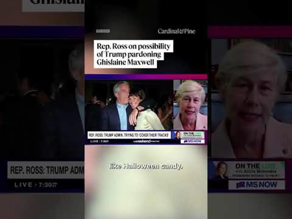 Rep. Deborah Ross on possibility of Trump pardoning Ghislaine Maxwell