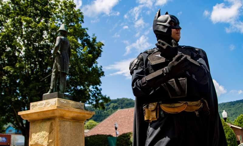 Meet the Burnsville Batman, a NC town's caped crusader