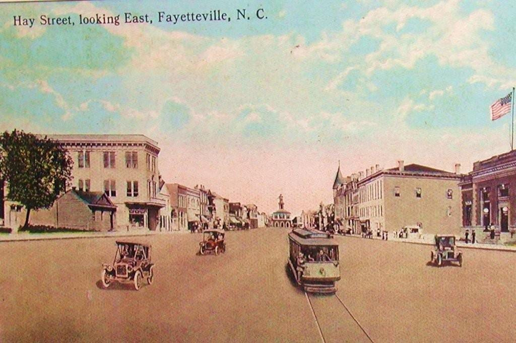 Before cars ruled Fayetteville, streetcars connected the city
