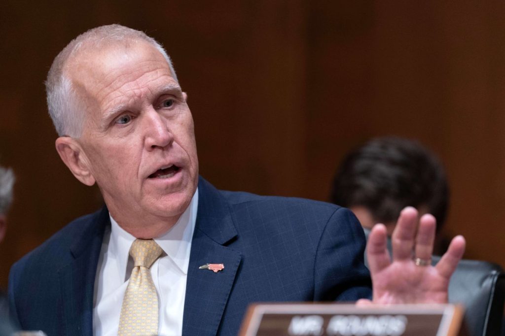 NC sex trafficking survivors urge Tillis to oppose Todd Blanche for attorney general