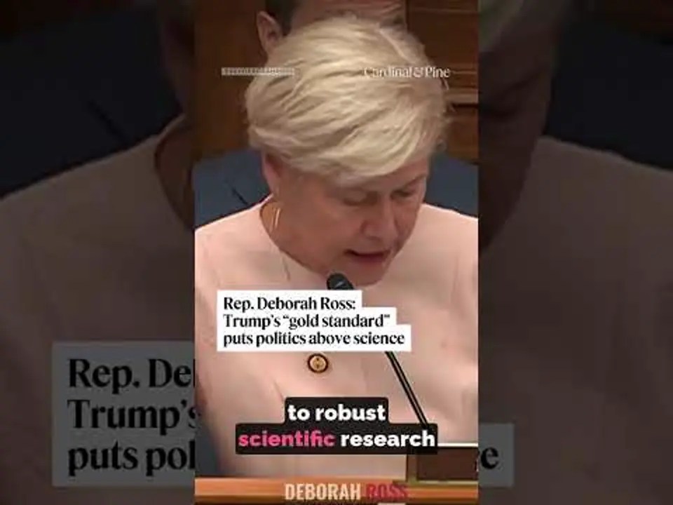 Rep. Deborah Ross: Trump’s ‘gold standard science’ puts politics first