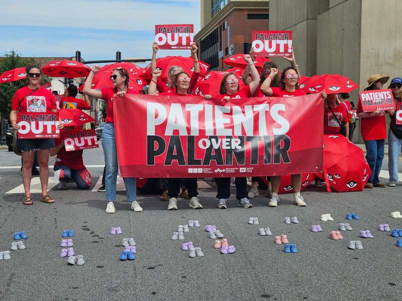 Asheville nurses protest AI software at NC's Mission Hospital