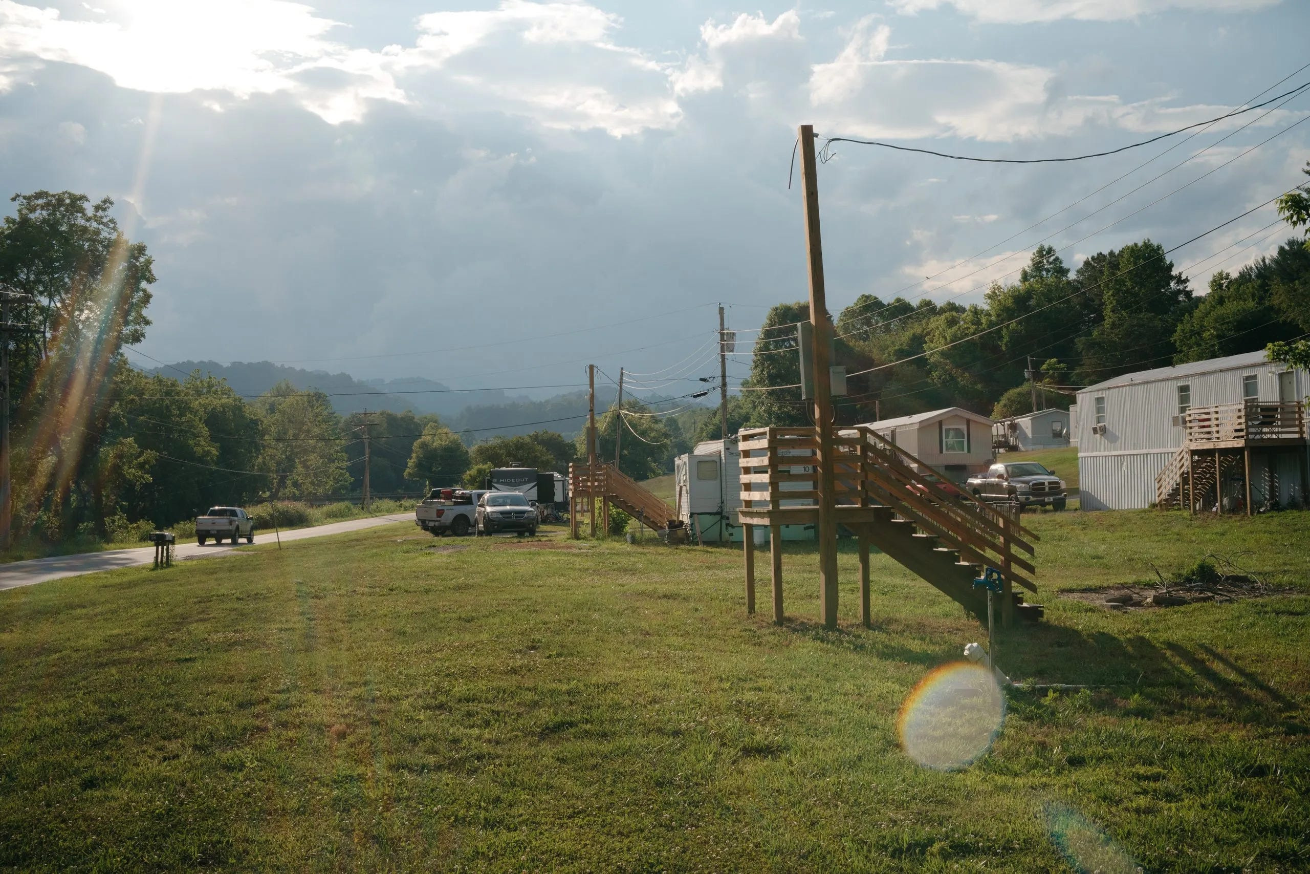 Helene killed his wife and destroyed his mobile home. New tenants are now renting the same flood-prone land.
