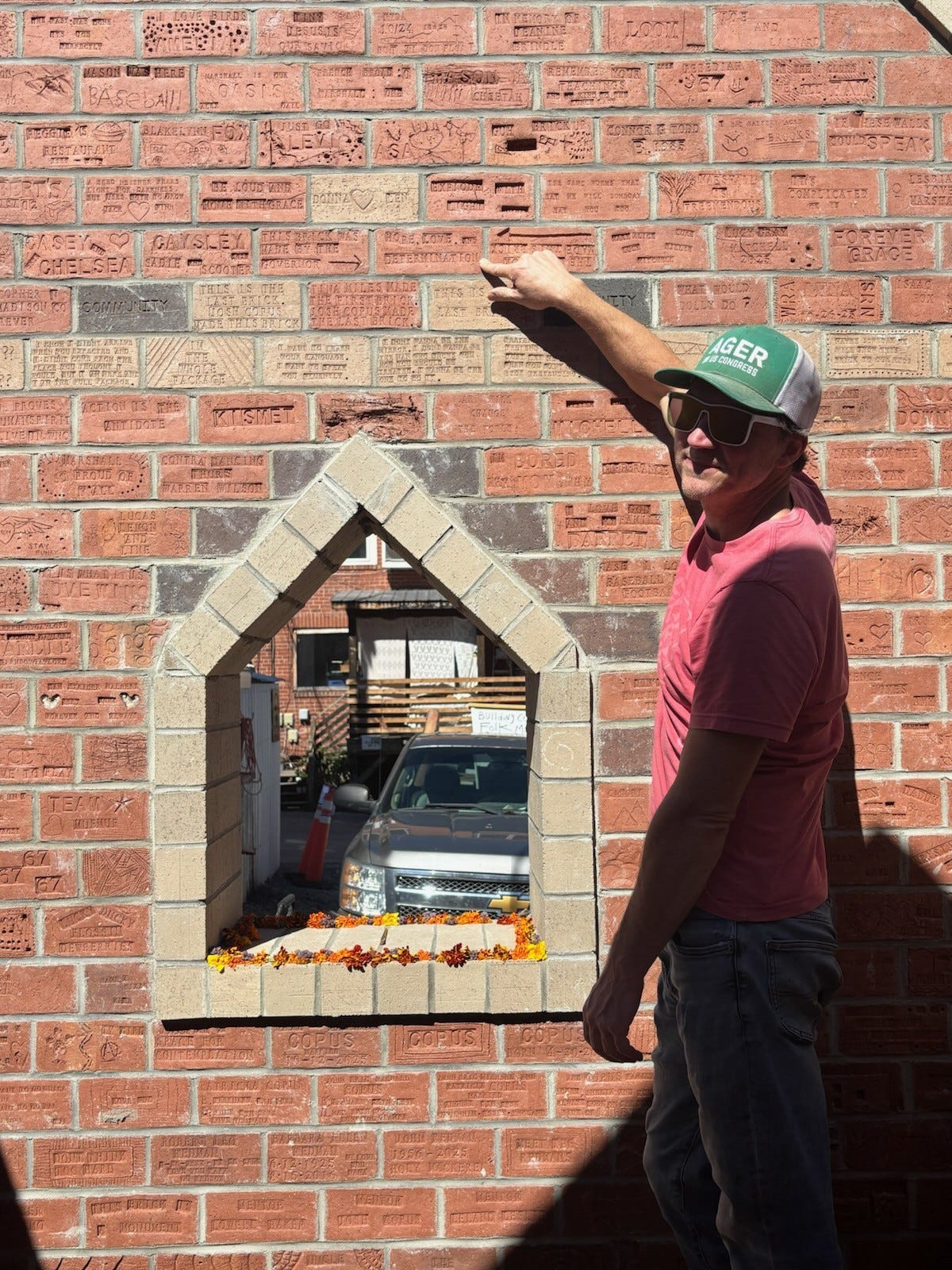 Gov. Josh Stein visits Marshall's community art piece 2 years after Helene