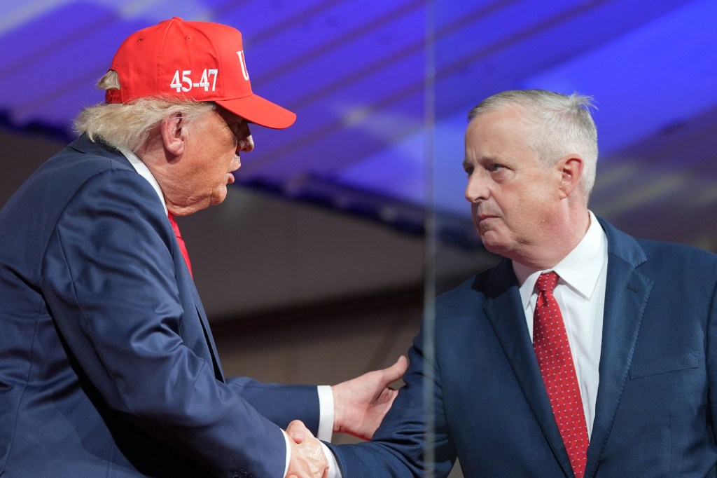 Trump is underwater in NC, despite visit. Here’s what the numbers say about him and Michael Whatley