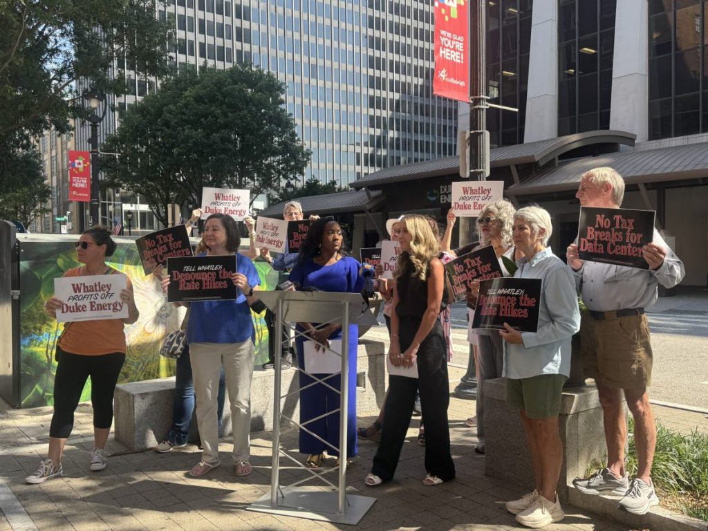 North Carolina Democrats criticize Whatley for Duke Energy and data center investments
