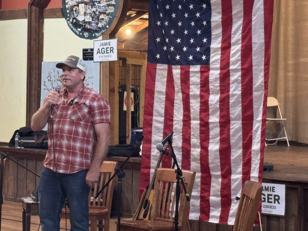 Jamie Ager vows to secure Helene funding, lower costs, and fight DC corruption