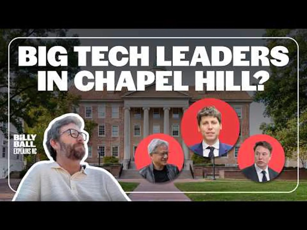 Billy Ball Explains NC: Controversial AI leaders visit Chapel Hill for G20 forum