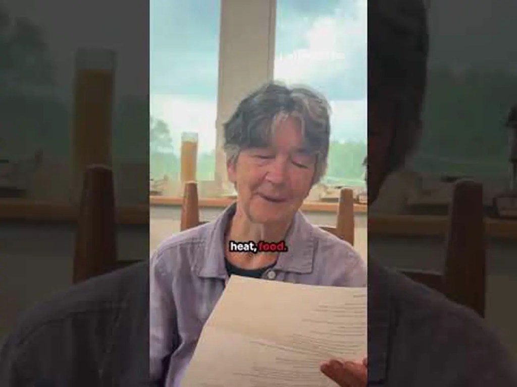 Hurricane Helene survivor shares a poem about her terrifying experience in the storm