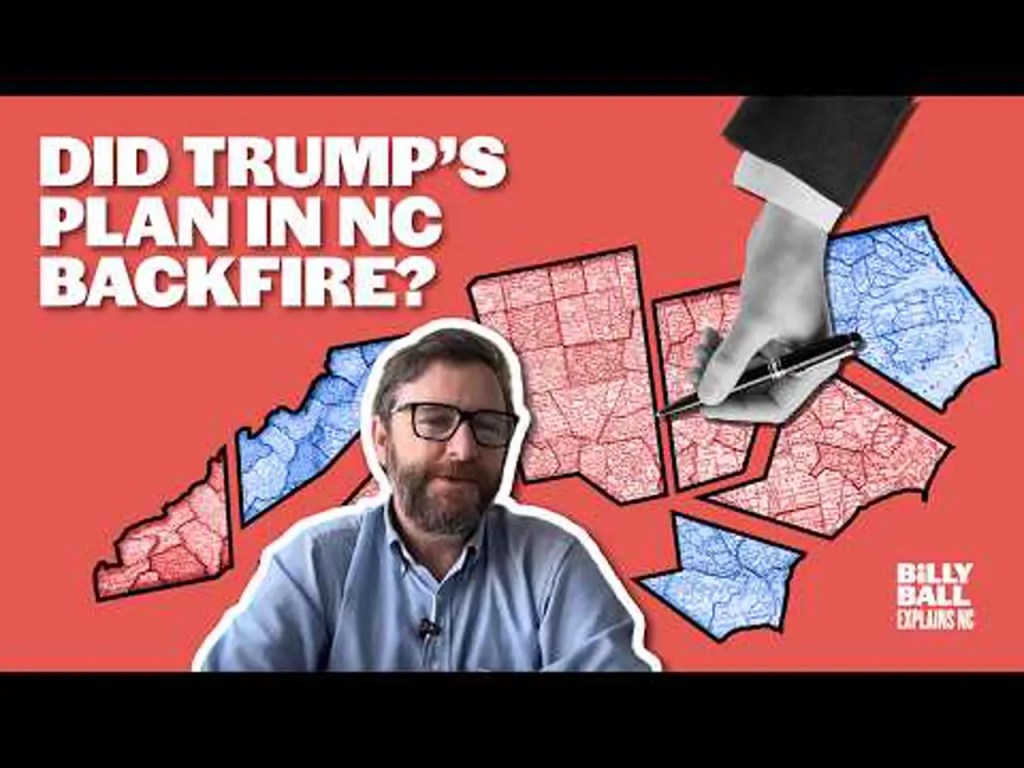 Billy Ball Explains NC: Why Trump’s North Carolina gerrymander could backfire