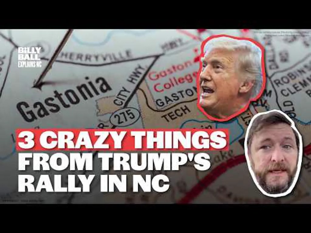 Billy Ball Explains NC: 3 things to know about Trump’s speech in NC